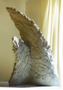 Les ailes, 1994, Plâtre, 55 x 34 x 27 cm
