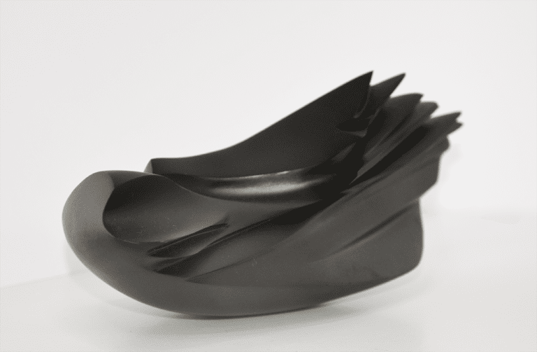 Aile, Bronze patine noire, 24 x 10 x 10 cm