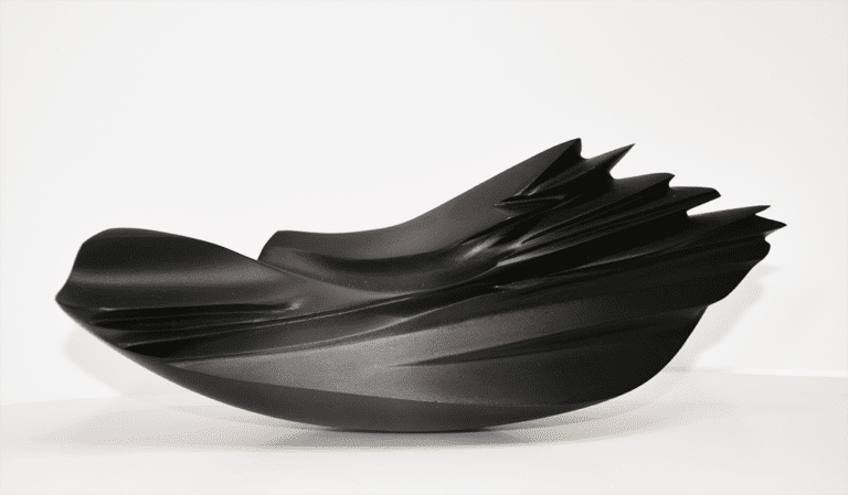 Aile, Bronze patine noire, 24 x 10 x 10 cm