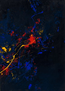 Lumière, acrylique sur bois, 59 x 42 cm