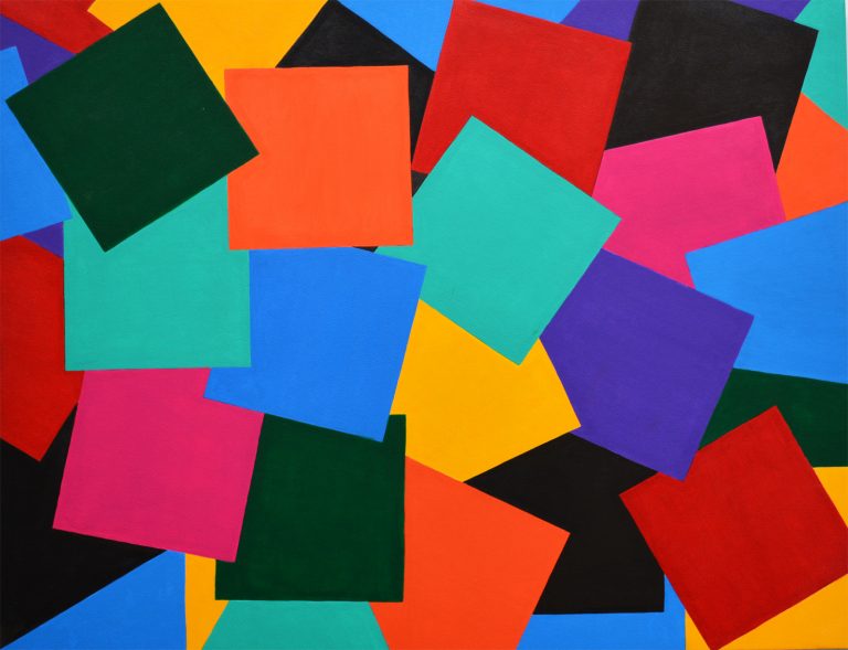 Remède 5, 2017, Acrylique sur bois, 65 x 50 cm