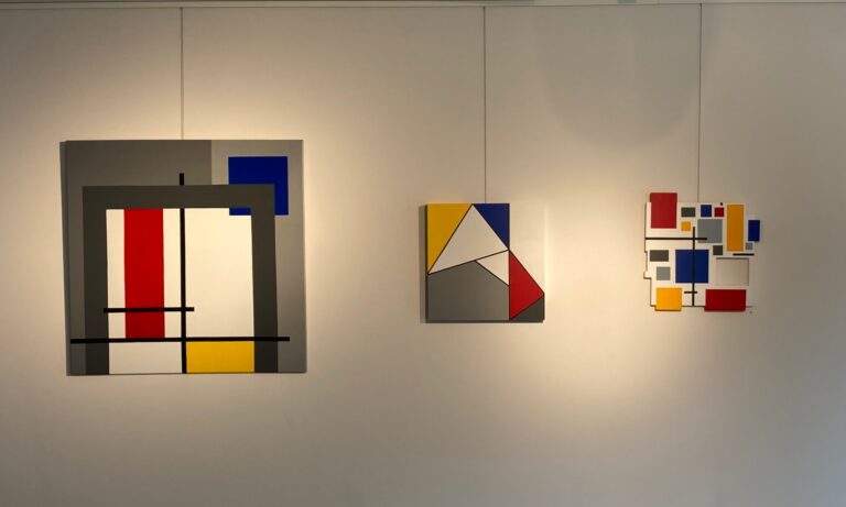 Hommages à Piet, vue d'exposition