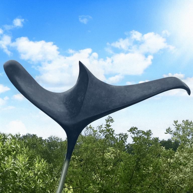 Paloma 4, 2024, Bronze, 82 x 39 x 11 cm 