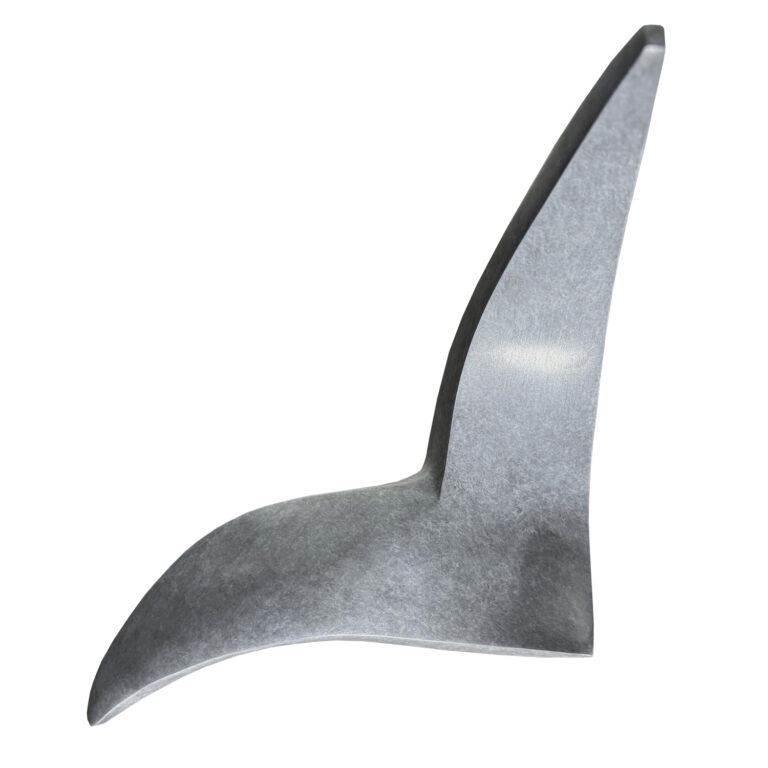 Enoha, 2026, Bronze patiné, socle et tige bronze patiné, 23 x 19 x 14 cm